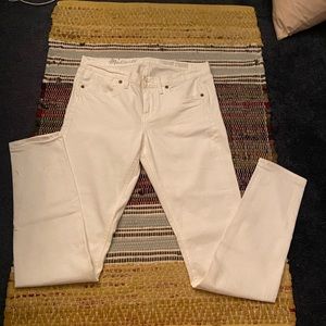 Madewell White Jeans